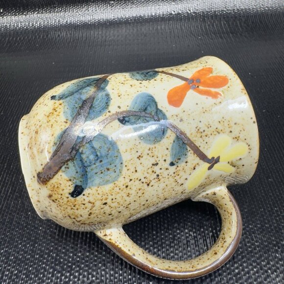 Otagiri Japan Pottery Speckled Brown Coffee Mug Cup Set 2 Mugs Cups Stoneware - Picture 9 of 13